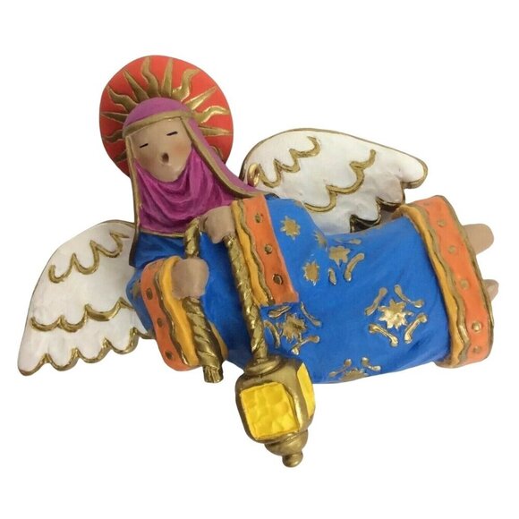 Lighting The Way Angel Hallmark Keepsake Ornament 1996 - Picture 2 of 7